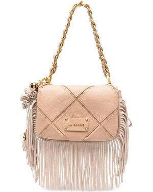 La Carrie Kleine Isabel Schultertasche - Natur