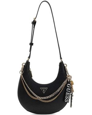 Guess Davina Shoulder Bag - Black