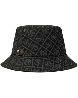 Tory Burch Sombrero de pescador reversible - Negro