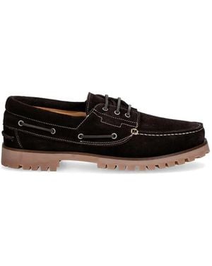 GANT Segelschuhe Aus Wildleder - Schwarz