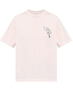 Maison Kitsuné Logo T-Shirt - Pink