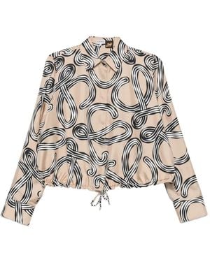 Loewe Camisa De Manga Larga De X Paula's Ibiza - Blanco