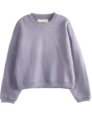 ERL エンブロイダリー スウェットシャツ - パープル