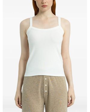 DL1961 Canotta A Coste - Bianco