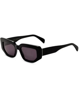 Paul Smith Kennet Geometric-Frame Sunglasses - Black