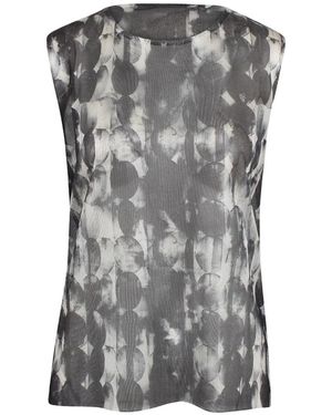 Pierantoniogaspari Patterned Top - Grey