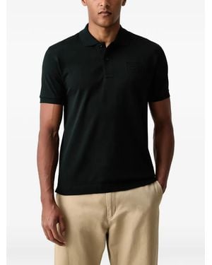 Lacoste Logo-Patch Short-Sleeve Polo Shirt - Black