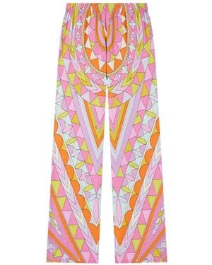 PUCCI Broek Met Print - Roze