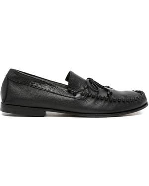Henderson Tassel-Detail Loafers - Black