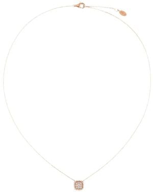 ROSEKEY Collier Épure Serti De Diamants - Blanc