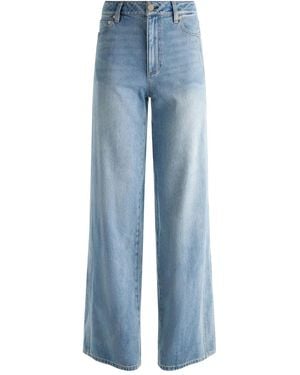 Alice + Olivia Cool Wide-Leg Jeans - Blue