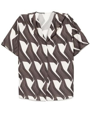 JNBY Patterned Shirt - Brown