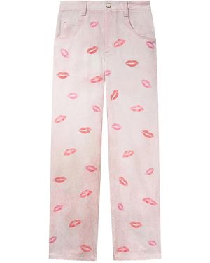 Isabel Marant Pantalón Brinsa - Rosa