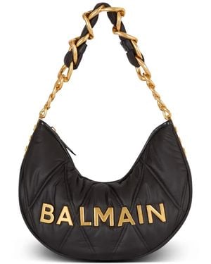 Balmain Borsa A Spalla Trapuntata 1945 - Nero