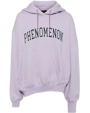 Fumito Ganryu Sudadera Asimétrica De Off- X Phenomenon - Morado