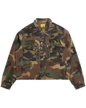Stadium Goods Hopkins Camouflage-Print Jacket - Green