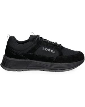 Sorel Outing Se Waterproof Paneled Sneakers - Black