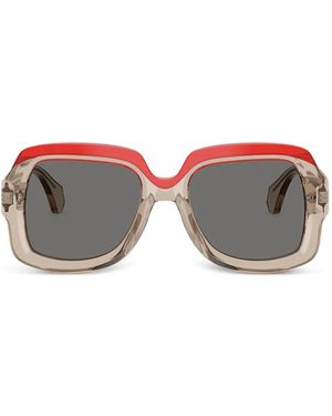 Alain Mikli Square-Frame Sunglasses - Natural