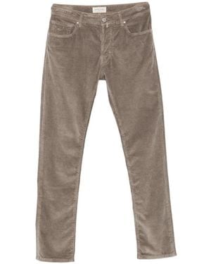 Jacob Cohen Bard Slim-Fit Corduroy Trousers - Grey