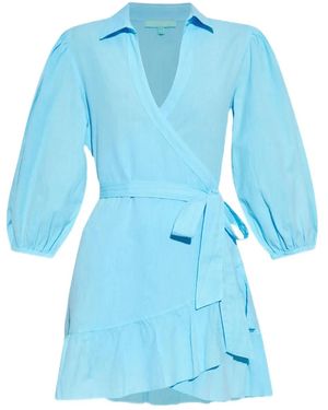 Melissa Odabash Pam Wrap Dress - Blue