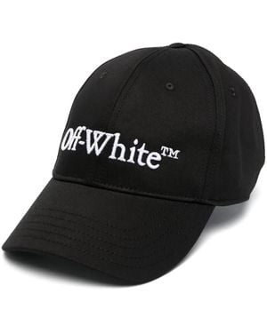 Off-White c/o Virgil Abloh Off- ドリル ロゴ ベースボールキャップ - ブラック