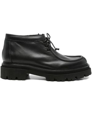 Thea Mika 40Mm Lace-Up Chunky Shoes - Black