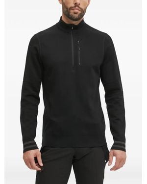 Smartwool Quarter-Zip Sweatshirt - Black