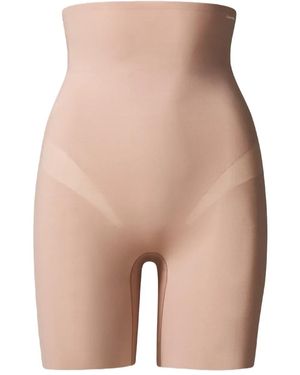 Calvin Klein High-Waisted Shaping Shorts - Natural