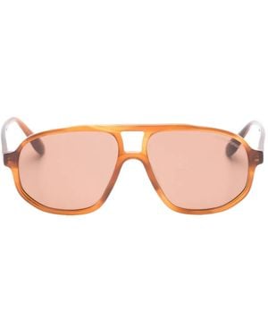 Emporio Armani Geometric Sunglasses - Pink