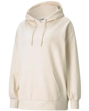PUMA Classics Oversized Hoodie - White