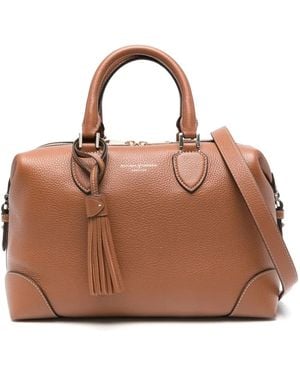 Aspinal of London The Hudson Tote Bag - Brown