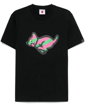 ICECREAM T-Shirt Running Puppy - Nero