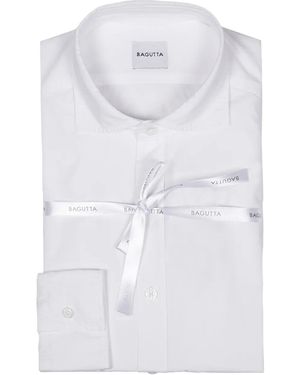 Bagutta Cotton Shirt - White