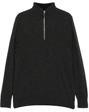N.Peal Cashmere Carnaby Jumper - Black
