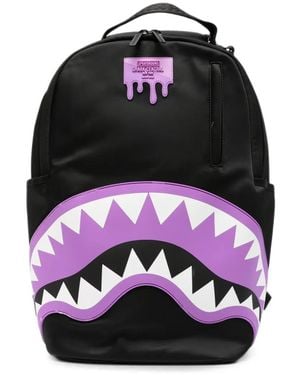 Sprayground Shark Central Passport Backpack - Black