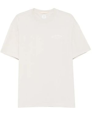 Eleventy Logo-Print T-Shirt - White