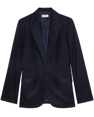Zadig & Voltaire Valse Blazer - Blue