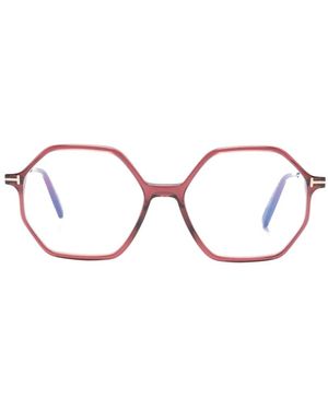 Tom Ford Gafas Con Montura Geométrica - Rosa