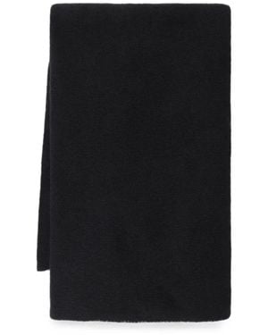 EMERSON RENALDI Fine-Knit Cashmere Scarf - Black