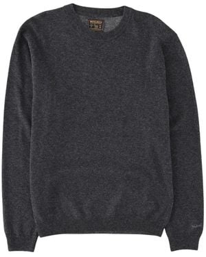 Woolrich Fine-Knit Wool Sweater - Black