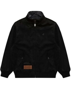 Aape By A Bathing Ape Logo Embroidered Corduroy Jacket - Brown