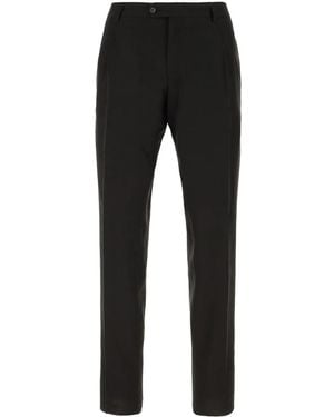 Reveres 1949 Hose mit geradem Bein - Schwarz