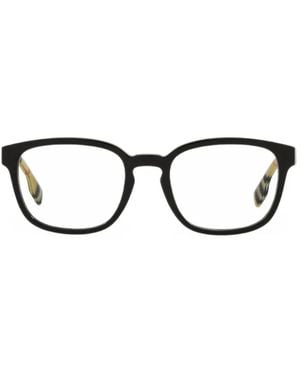 Burberry Eckige Edison Brille - Schwarz