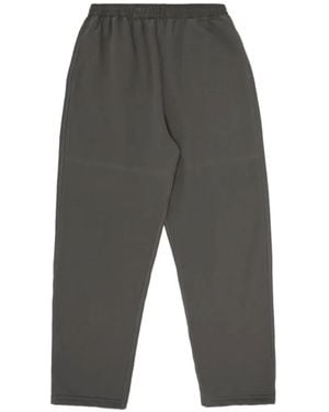 Lady White Co. Elasticated-Waistband Track Trousers - Grey