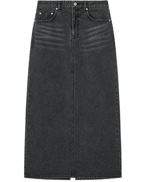 Rest&Recreation Denim Maxi Skirt - Grey