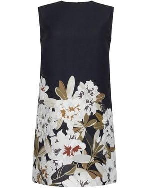 Adam Lippes Ani Printed Mini Dress - Blue