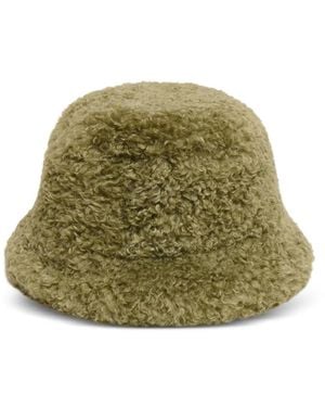 Apparis Amara Bouclette Bucket Hat - Green