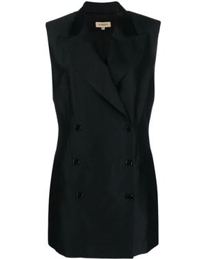 Barena Bellini Double-Breasted Minidress - Black