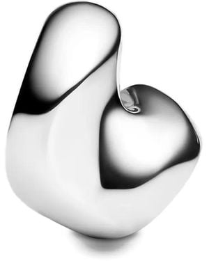 Maria Black Small Saddle Earring - Metallic