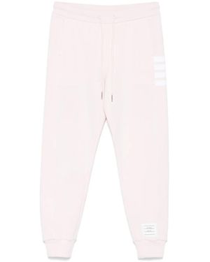 Thom Browne 4-Bar Jersey Track Pants - Pink